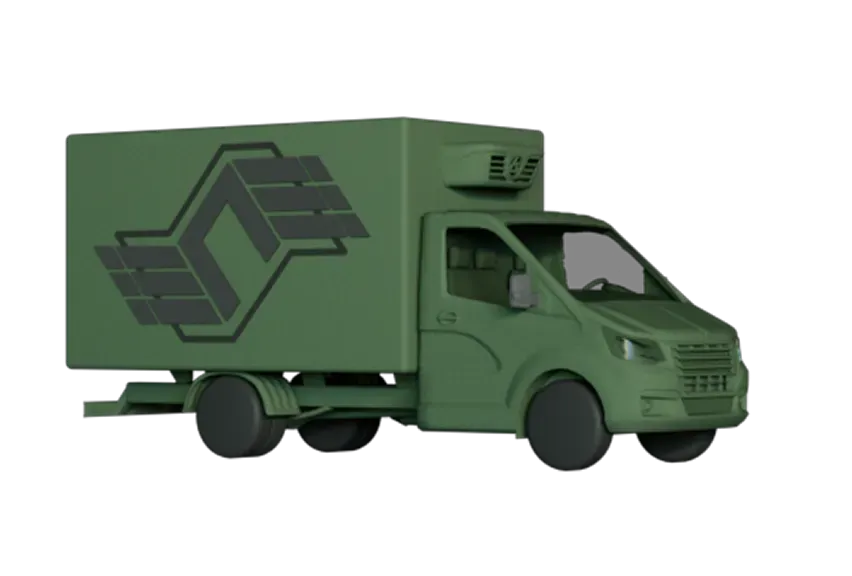 Фото ГАЗели рефрижератора для перевозки в Донецке